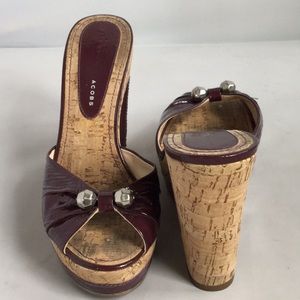 Marc By Marc Jacobs Wedge Shoes Heels 8